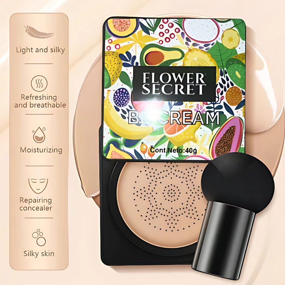 BASE DE MAQUILLAJE HIDRATANTE BB Cream Flower Secret + ENVIO GRATIS 🎁